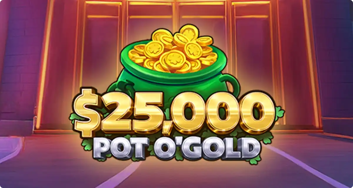 Roobet bonus - 25.000 Dollar Topf voll Gold Casino Promotion