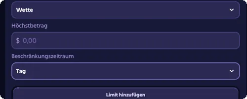 Roo Responsibly Einzahlungslimits Zeitlimits Selbstausschluss