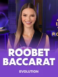Roobet Baccarat – exklusiver Evolution Live-Tisch Min 5