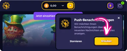 Benachrichtigungen E-Mail Präferenzen Promotionen Sicherheitswarnungen